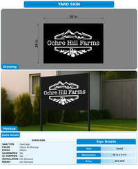CUSTOM MOCKUP SIGN FOR Kevin King