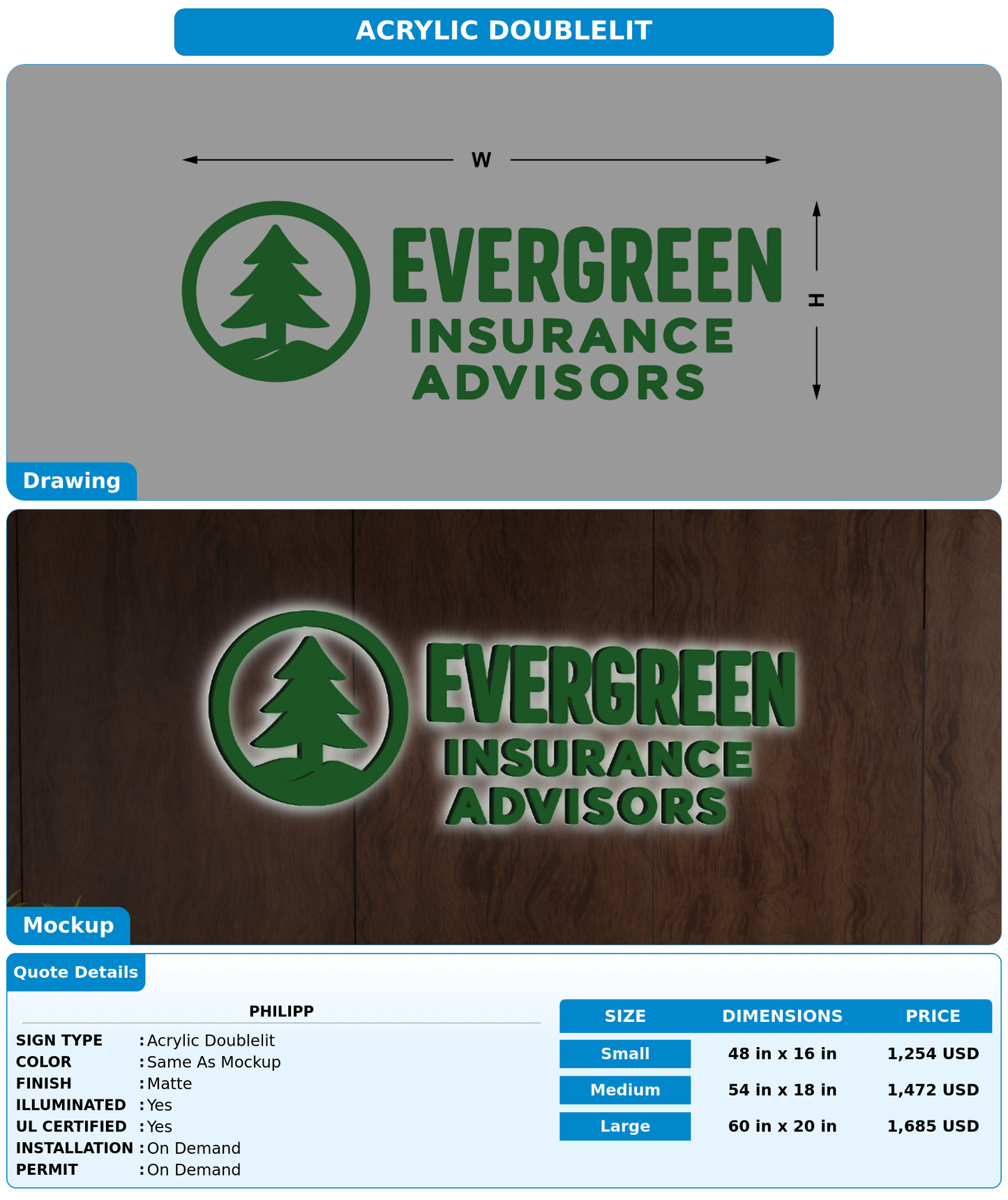 CUSTOM MOCKUP SIGN FOR philipp