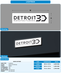 CUSTOM MOCKUP SIGN FOR David Kistner