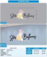 CUSTOM MOCKUP SIGN FOR Estrella Lopez