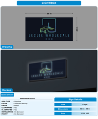 CUSTOM MOCKUP SIGN FOR Shavonda Leslie