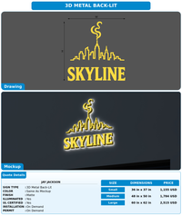 CUSTOM MOCKUP SIGN FOR Jay Jackson