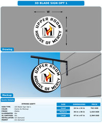 CUSTOM MOCKUP SIGN FOR DyMond Ganty
