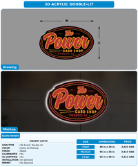 CUSTOM MOCKUP SIGN FOR Vincent Aceto