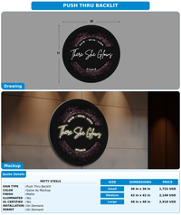 CUSTOM MOCKUP SIGN FOR Patty Steele