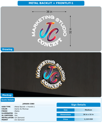 CUSTOM MOCKUP SIGN FOR Jurgen Cobo
