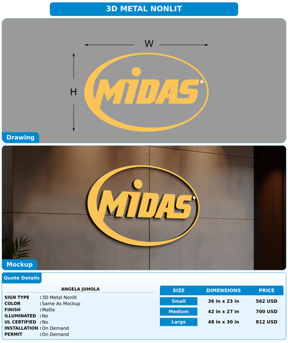 CUSTOM MOCKUP SIGN FOR Angela Juhola