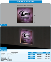 CUSTOM MOCKUP SIGN FOR myrtis ladner