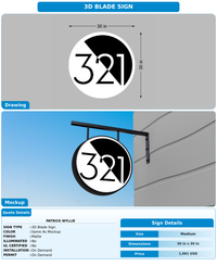 CUSTOM MOCKUP SIGN FOR Patrick Wyllie