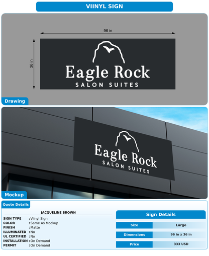 CUSTOM MOCKUP SIGN FOR Jacqueline Brown