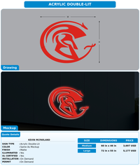 CUSTOM MOCKUP SIGN FOR Kevin McFarland
