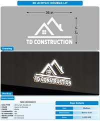 CUSTOM MOCKUP SIGN FOR Tarik Hemrekovic