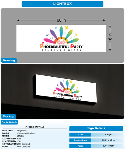 CUSTOM MOCKUP SIGN FOR Phoebe Castillo