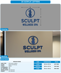 CUSTOM MOCKUP SIGN FOR Meggie Buenz