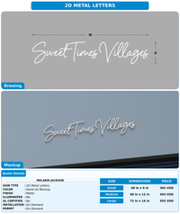 CUSTOM MOCKUP SIGN FOR Melanie Jackson