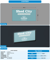 CUSTOM MOCKUP SIGN FOR Alexis Gervasi