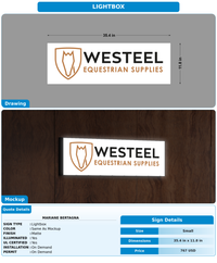 CUSTOM MOCKUP SIGN FOR Mariane Bertagna