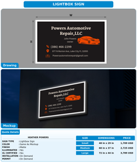 CUSTOM MOCKUP SIGN FOR Heather Powers