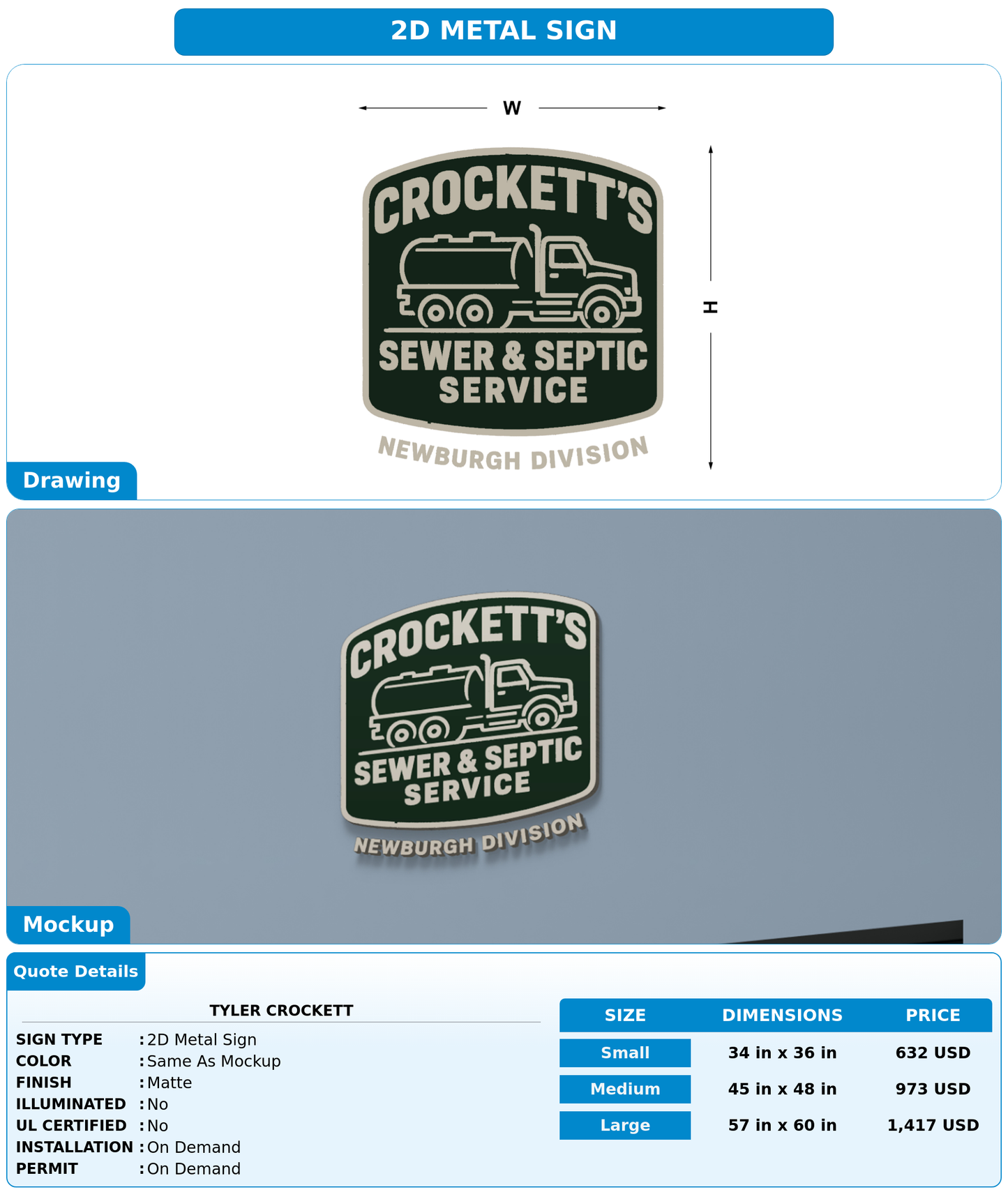 CUSTOM MOCKUP SIGN FOR Tyler Crockett