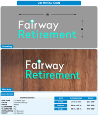 CUSTOM MOCKUP SIGN FOR Darren Sardina