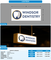 CUSTOM MOCKUP SIGN FOR Jennifer Lombardo