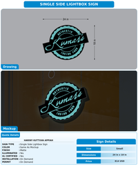 CUSTOM MOCKUP SIGN FOR Hariny Kuttuva Appiah