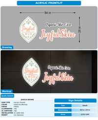CUSTOM MOCKUP SIGN FOR Jessica Brown