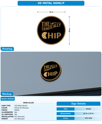 CUSTOM MOCKUP SIGN FOR Dena Allen