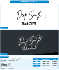 CUSTOM MOCKUP SIGN FOR Destiny Turner
