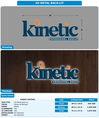 CUSTOM MOCKUP SIGN FOR Robert Santana