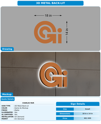 CUSTOM MOCKUP SIGN FOR Charles Fair