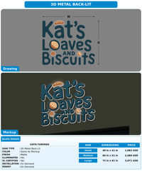 CUSTOM MOCKUP SIGN FOR Katie Foreman