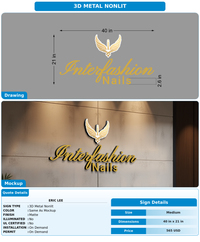 CUSTOM MOCKUP SIGN FOR ERIC LEe