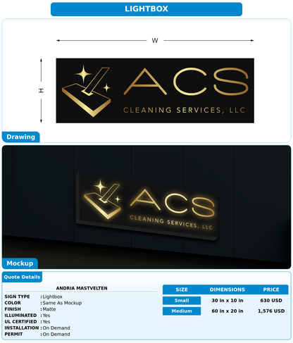 CUSTOM MOCKUP SIGN FOR Andria Mastvelten