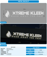 CUSTOM MOCKUP SIGN FOR Eric Kuhn