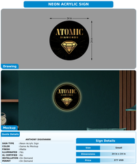 CUSTOM MOCKUP SIGN FOR Anthony DiGiovanni