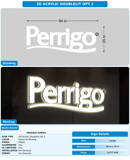 CUSTOM MOCKUP SIGN FOR Marcelo Cortes