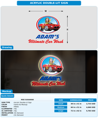 CUSTOM MOCKUP SIGN FOR Moe Sughayar