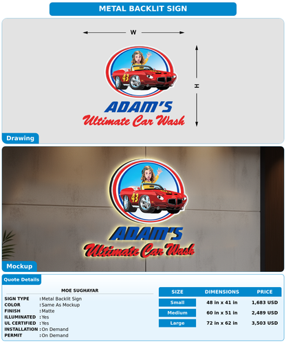 CUSTOM MOCKUP SIGN FOR Moe Sughayar