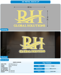 CUSTOM MOCKUP SIGN FOR Robyn Hudson