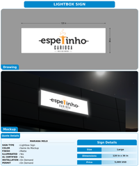 CUSTOM MOCKUP SIGN FOR Mariana Melo
