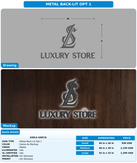 CUSTOM MOCKUP SIGN FOR Karla Garcia