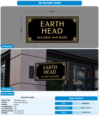 CUSTOM MOCKUP SIGN FOR melissa young