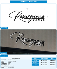 CUSTOM MOCKUP SIGN FOR Rachel Blecha