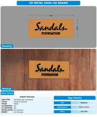 CUSTOM MOCKUP SIGN FOR Robert Perlman