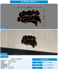 CUSTOM MOCKUP SIGN FOR Rafael M. Contreras