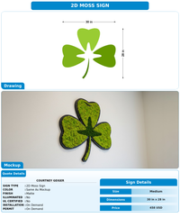 CUSTOM MOCKUP SIGN FOR Courtney Geiger