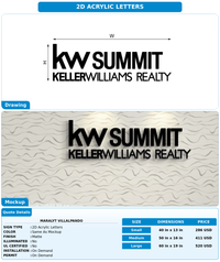 CUSTOM MOCKUP SIGN FOR Maralyt Villalpando