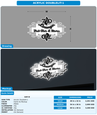 CUSTOM MOCKUP SIGN FOR Sam W