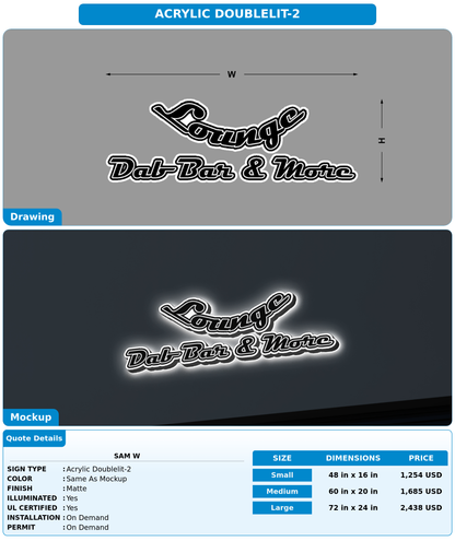 CUSTOM MOCKUP SIGN FOR Sam W
